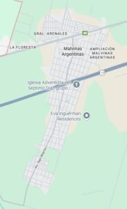 MAPA DE MALVINAS ARGETINAS