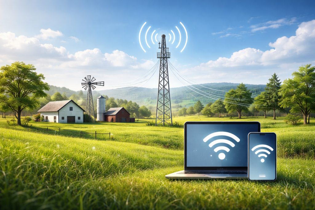 ¿Conviene internet inalámbrico para zonas rurales?