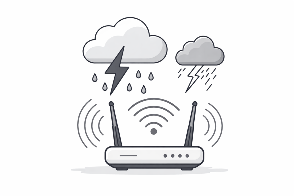 ¿El clima afecta internet inalámbrico? Todo lo que necesitás saber