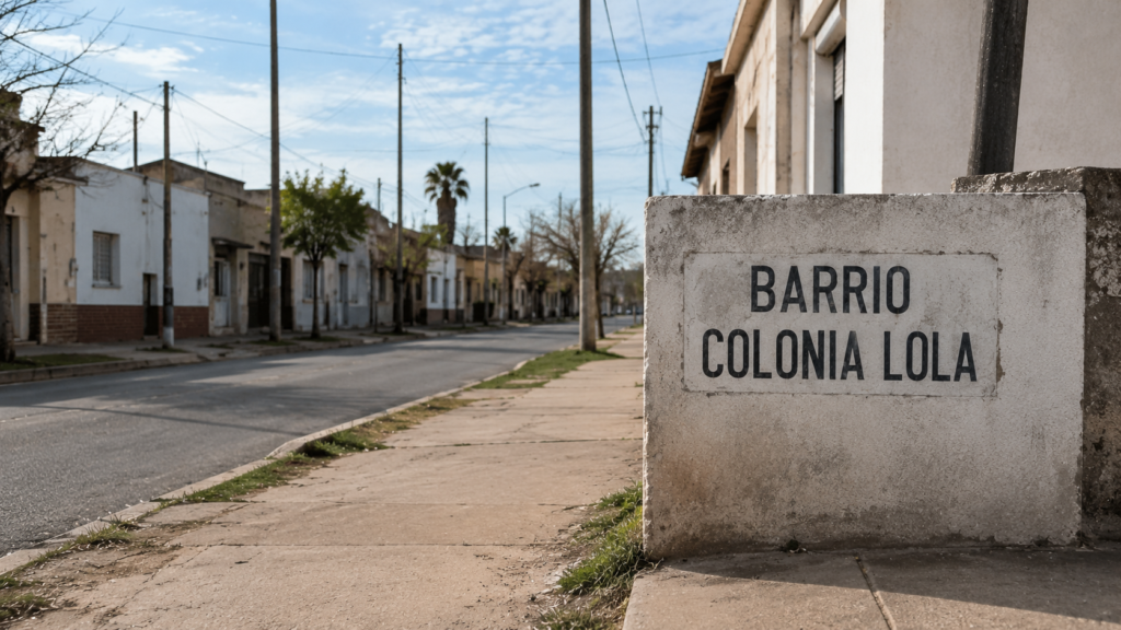 Barrio colonia Lola