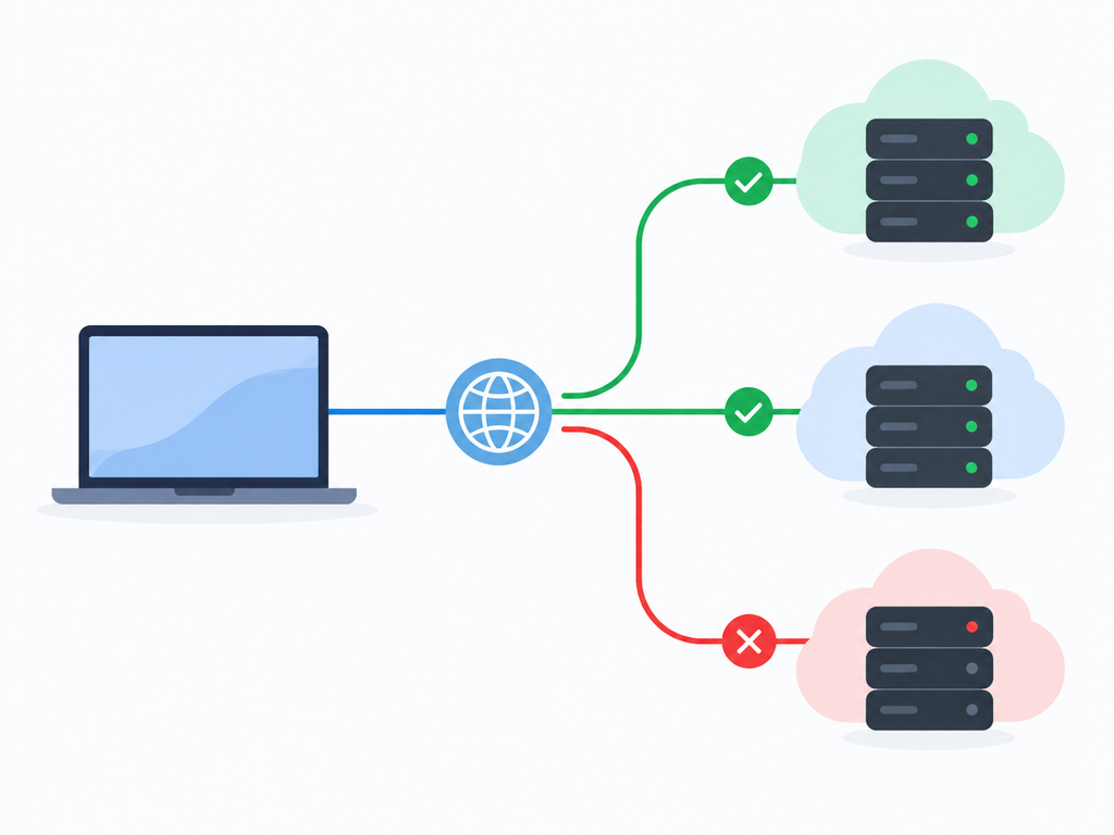 Aplicación que no conecta con su servidor aunque Internet funciona.
